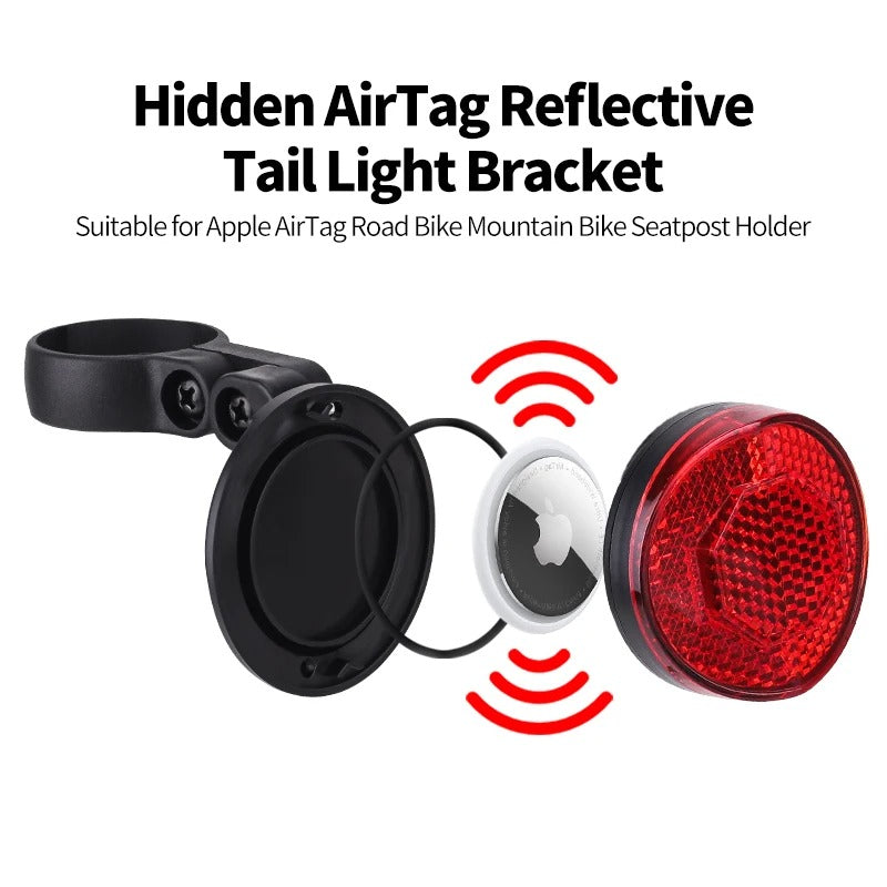 Anti-theft Taillight For Apple Airtag
