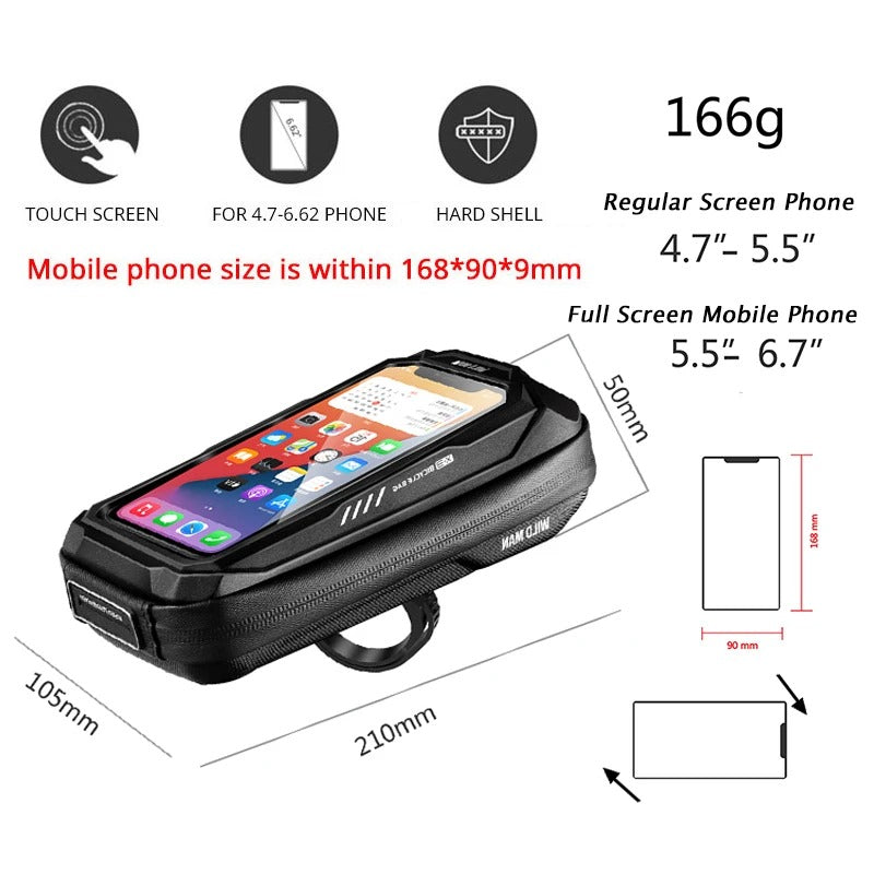 Waterproof phone holder