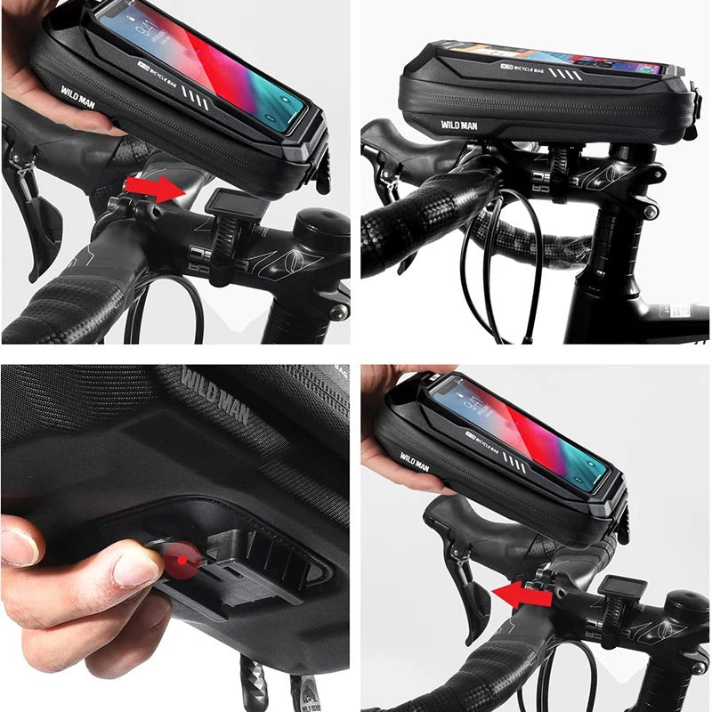 Waterproof phone holder
