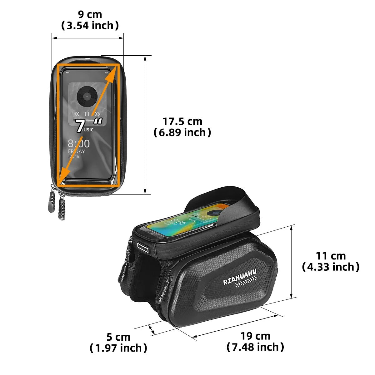 Waterproof phone holder