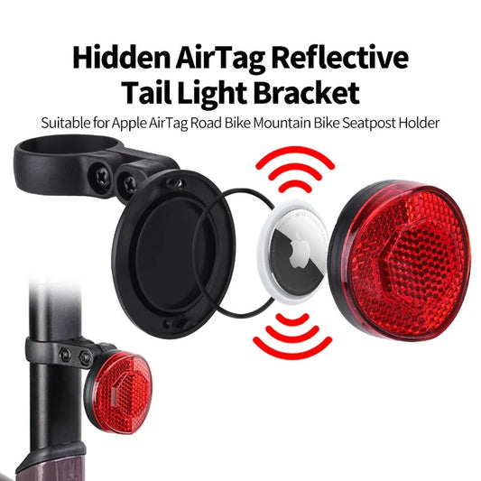 Anti-theft Taillight For Apple Airtag