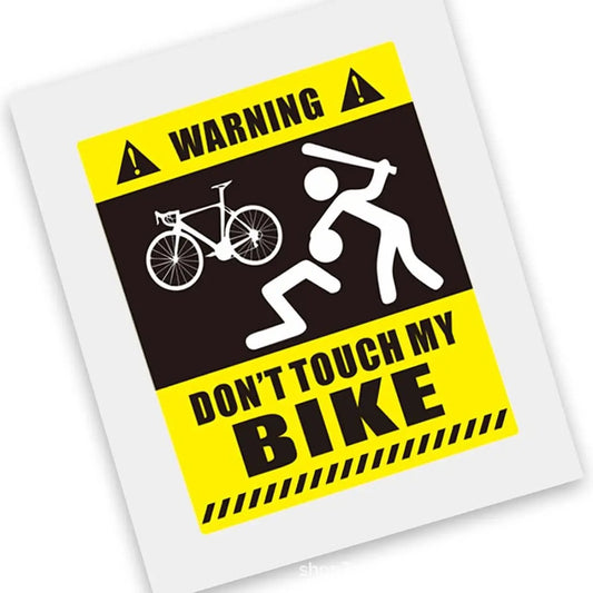 Scratch-Resistant Bike Sticker