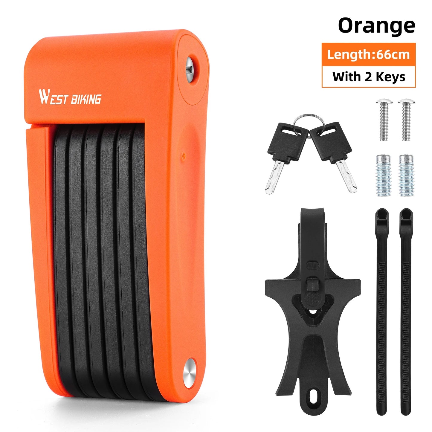 Foldable Anti-theft Bike Lock