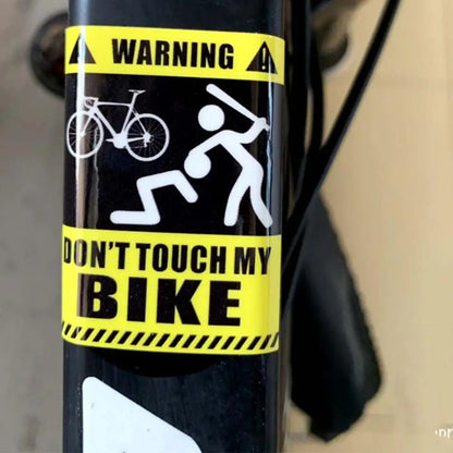 Scratch-Resistant Bike Sticker