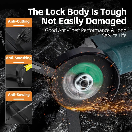 Foldable Anti-theft Bike Lock