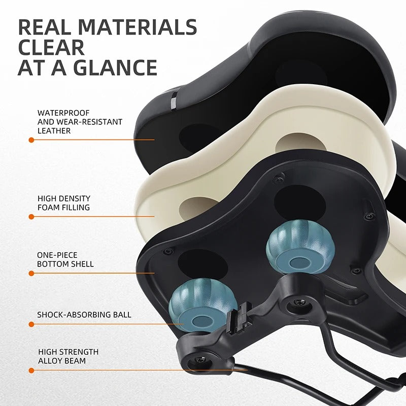Elite Breathable Bike Saddle Seat