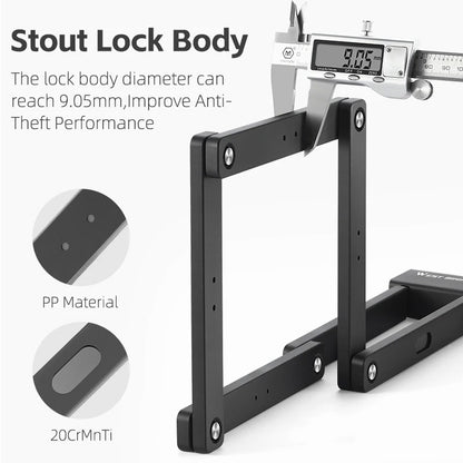 Foldable Anti-theft Bike Lock