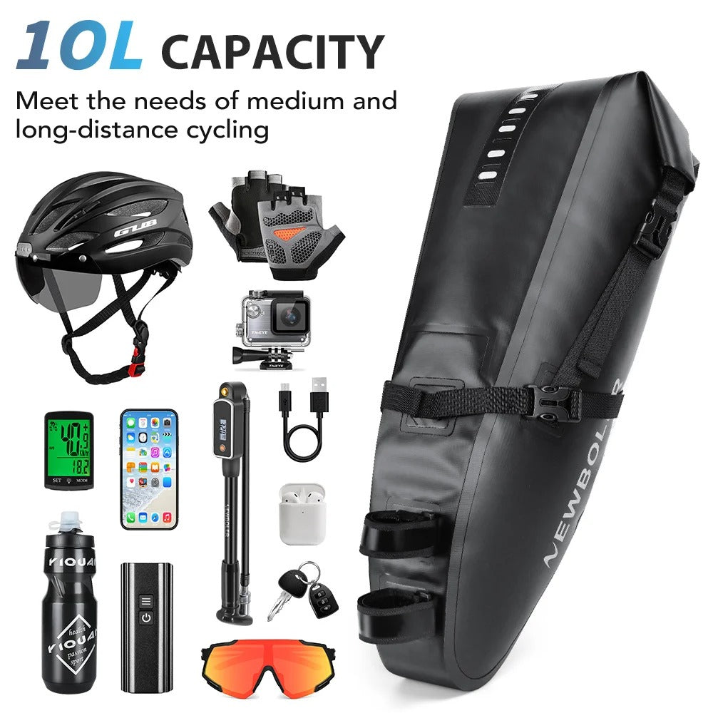 Bicycle Saddle Bag Waterproof 13L